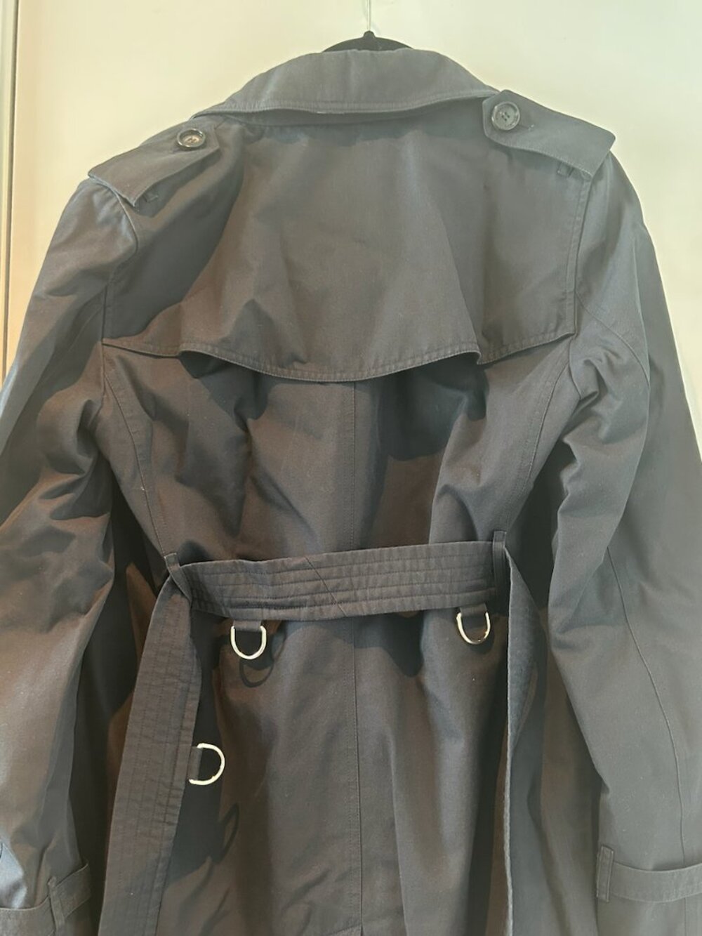 Burberry Double Breasted Trench Coat - Picture 3 of 5